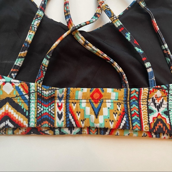 Mossimo Supply + Co multi colored Aztec sports bra - Picture 7 of 11